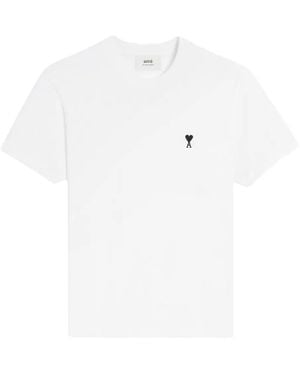 Ami Paris T-Shirts - White