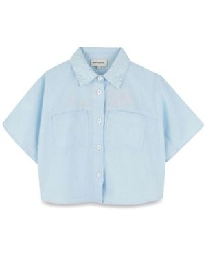 Sonia Rykiel Shirt M/Short - Blue