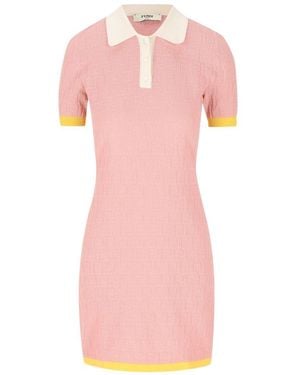 Fendi Dress Cotton - Pink