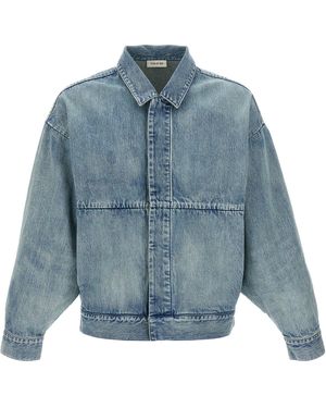 Fear Of God Denim Trucker Giacche Blu-Uomo