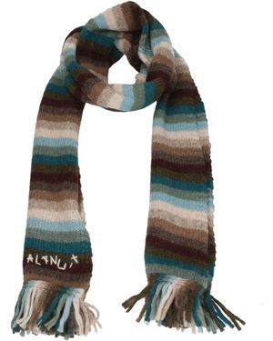 Alanui Leather Scarf - Green