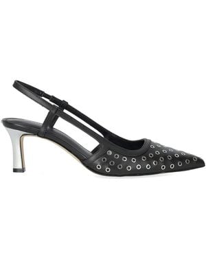 Michael Kors Alora Slingback Pump - Brown