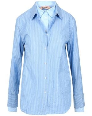N°21 Shirts - Blue