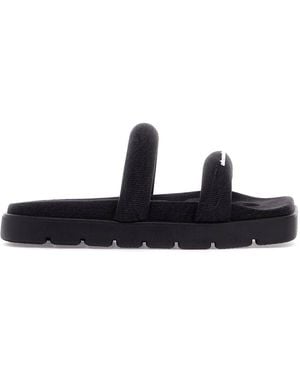 Alexander Wang "denim Jay Slides - Zwart