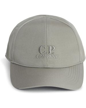 C.P. Company C.p. Bedrijf Green Cotton Cap - Grijs