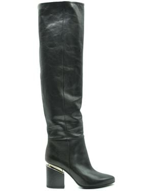 Vic Matié Stiefel Schwarz - Grün
