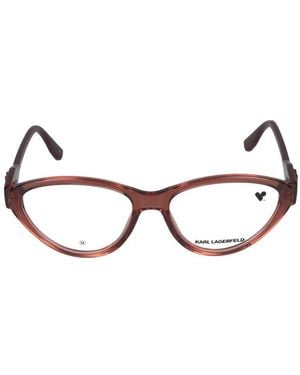 KARL LAGERFELD Sonnenbrille KL6109 652 Antik Rose /16/140 - Schwarz