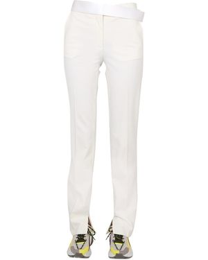 Stella McCartney Chic Tailored Pants - White