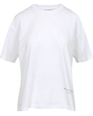 PHILOSOPHY BY LORENZO SERAFINI T Shirts And Polos - White