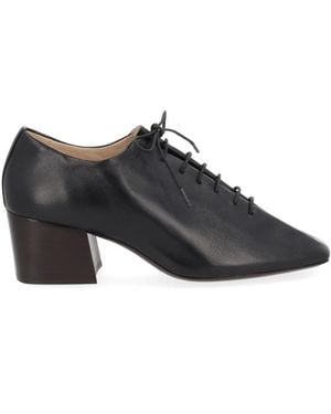 Lemaire Derbies Classic Souris 55 Pointed Toe Heel Derbies - Black