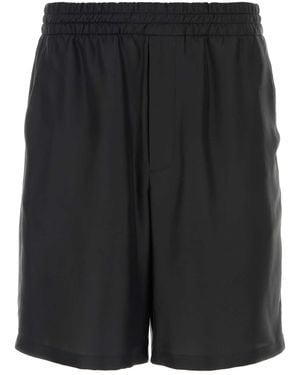 Prada Twill Bermuda Shorts - Black