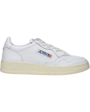 Autry Trainers Leather - White