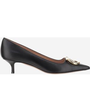 Ferragamo Gancini Maxi Pumps - Black