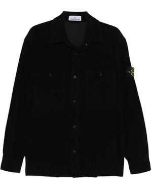 Stone Island Hemden schwarz