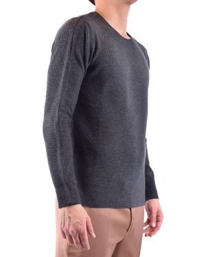 Paolo Pecora Pullover Grau - Blau