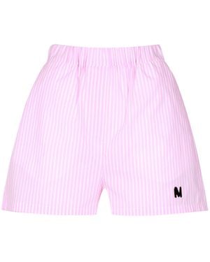 MSGM Pantalones cortos de - Rosa