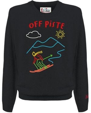 MC2 Saint Barth Pullover Schwarz - Blau