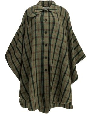 Chloé Chloé Wool Cape - Green