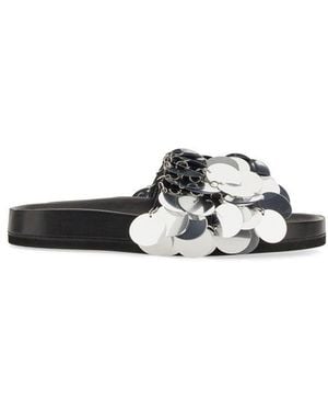 Rabanne Sparkle Sandal - White