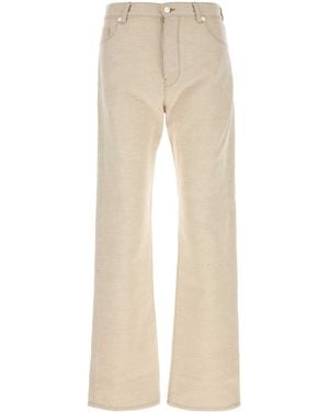 Fendi Light Flared Jeans - Natural
