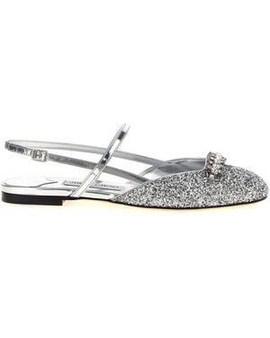 Jimmy Choo 'Belinda' Slingback - Weiß