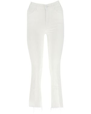 Mother Jeans The Hustler Ankle - White