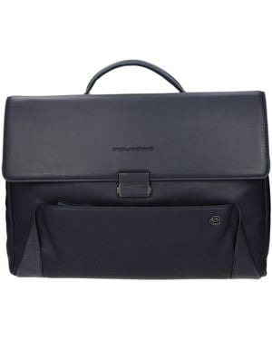Piquadro Work Bags Leather - Blue