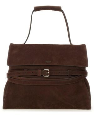 Moschino "Tie Me" Medium Bag - Brown