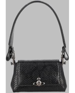Vivienne Westwood Handbag Hazel Calf Leather Handbags - Grey