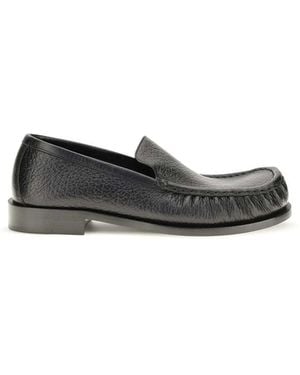 Dries Van Noten Leather Loafers - White