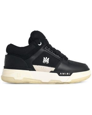 Amiri 'Ma-1' Leather Blend Sneakers - Black