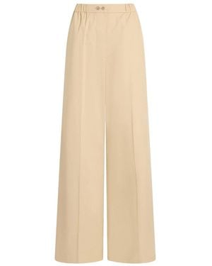 Patou Elasticated Pants - Natural