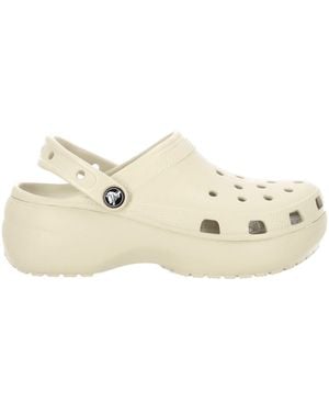 Crocs™ Classic Platform Clog W - Natural