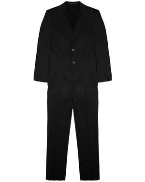 Colamarino Tailored Blazer And Trousers Suit Set - Black