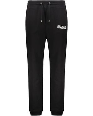 Balmain Joggingbroek Met -logo - Zwart