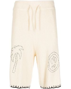 Barrow Barrow'Knitted Shorts - Natural