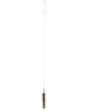 Ambush Necklace With Pills Holder Pendant - White