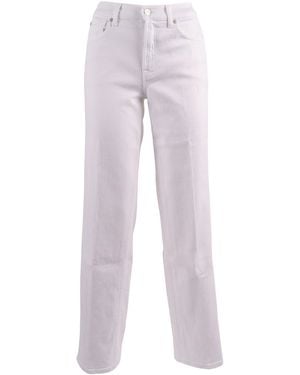 7 For All Mankind 7 Per Tutta L'Umanità Tubo Da Stufa Dritto - Grigio