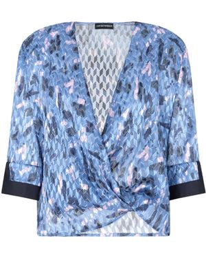 Emporio Armani Shirts Multi -Farbe - Blau