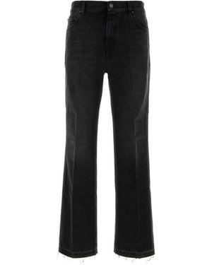 Amiri Mid Rise Jeans - Black