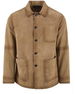 The Jack Leathers Coats - Brown