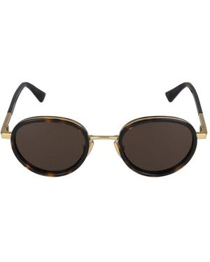 Bottega Veneta Sonnenbrille Bv1372 S 002 Havanna Gold Brown /22/145 - Schwarz