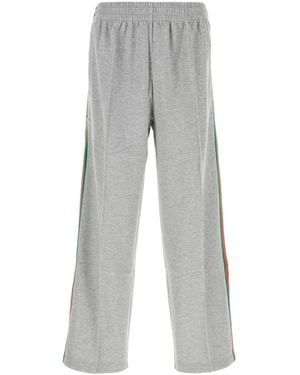 Gucci Cotton Blend Joggers - Grey