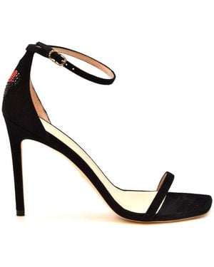Stuart Weitzman Sandalen Schwarz