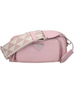 Prada Crossbody Bag/Alabaster Leather - Pink