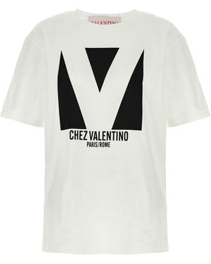 Valentino Garavani 'Chez ' T -Shirt - Grau