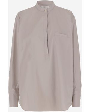 Sa Su Phi Cotton Baloon Shirt - Natural