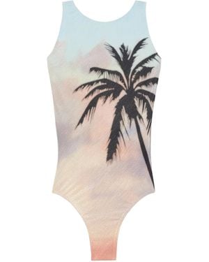 Palm Angels Sunrise Palm Badeanzug - Mehrfarbig