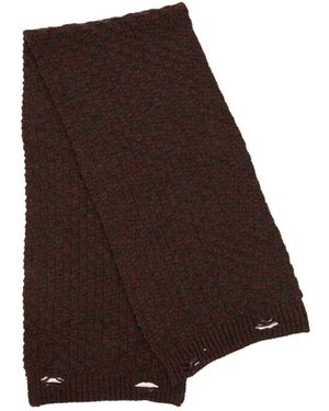 MM6 by Maison Martin Margiela Scarfs - Brown
