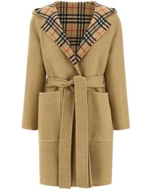 Burberry 'Hampshire' Reversible Coat - Natur